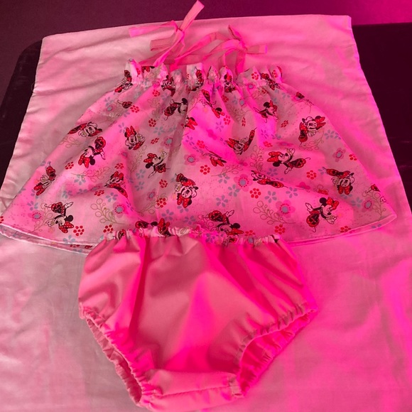 Hand made top and diaper cover - Picture 1 of 3
